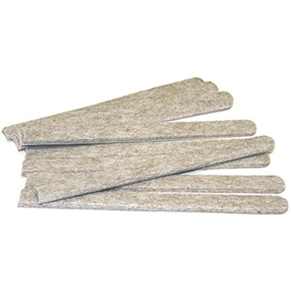 Richelieu America 235858 0.5 in. x 6 in. TruGuard Heavy Duty Self Adhesive Felt Strips; Tan - Pack of 9 235858 - main
